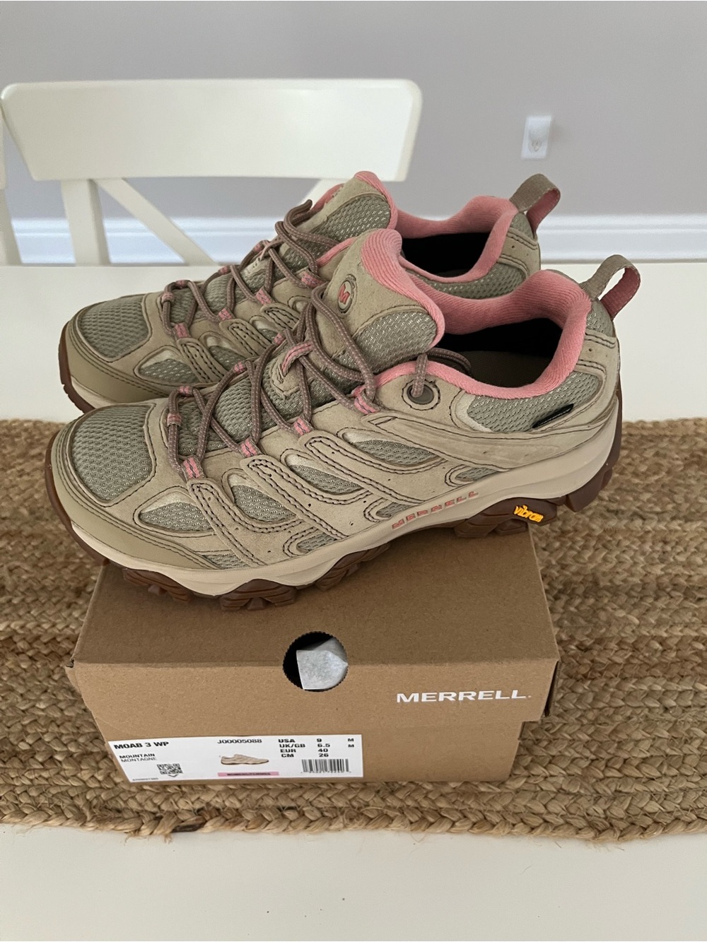 NIB - Women’s Merrell Moab 3 WATERPROOF Size 9 M - Mountain - Picture 11 of 13